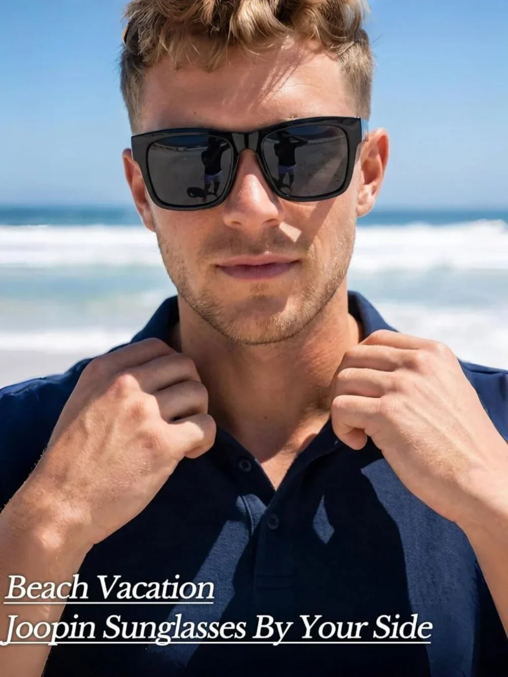 Trendy Oversized Polarized Square Sunglasses for Men & Women | UV400 Retro